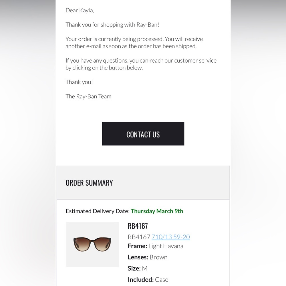 Ray-Ban Sunglasses - Picture 7 of 7